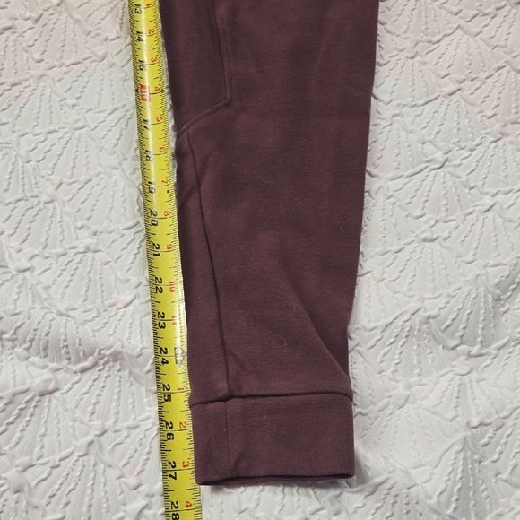 Alphalete Burgundy Identity Jogger Set - Picture 9 of 10